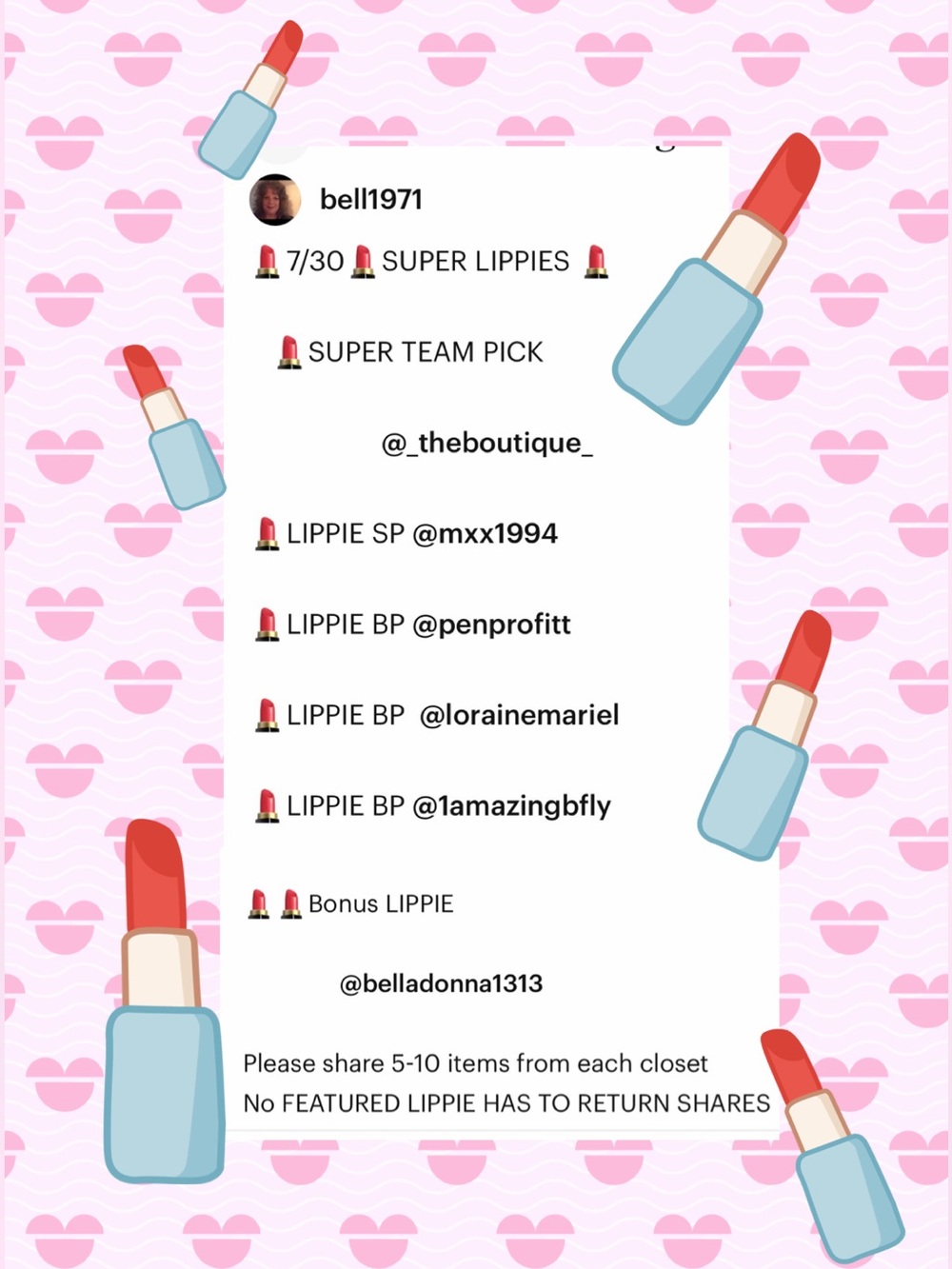 IM A LIPPIE 💄💄THANK YOU! 💄💄COME SHARE WITH US!!